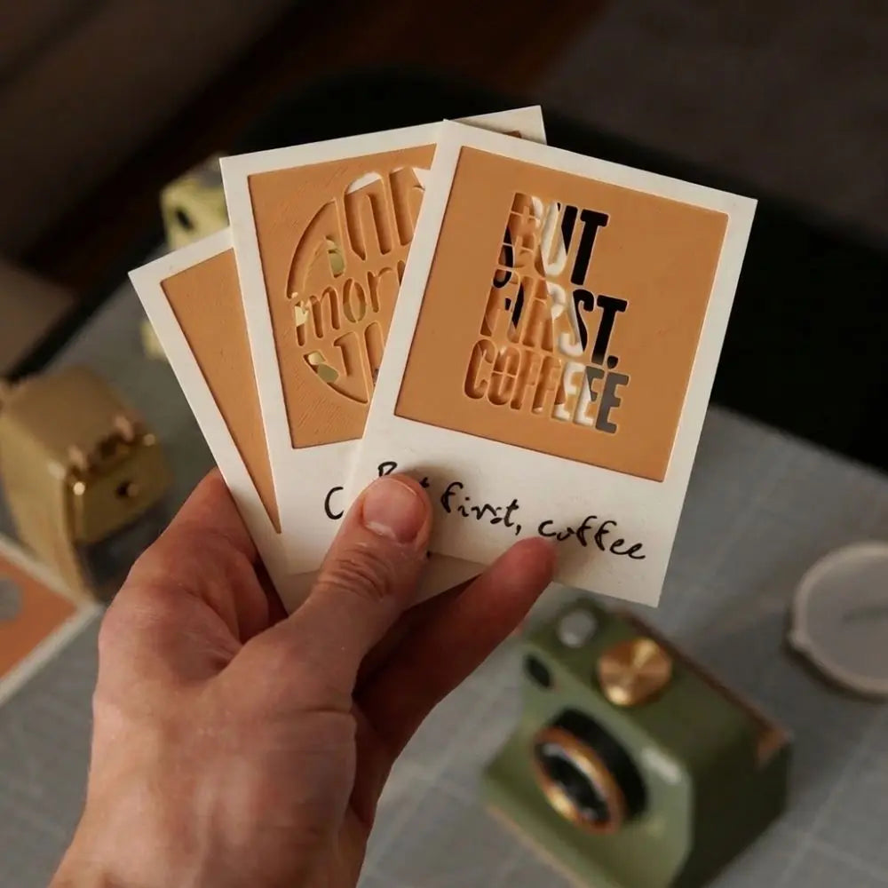 Lunora© Coffee Stencil Printer