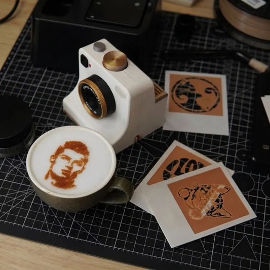 Lunora© Coffee Stencil Printer