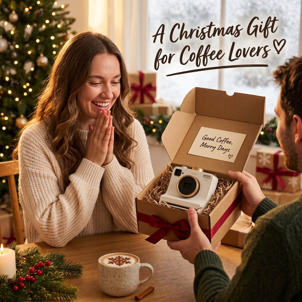 Lunora Coffee Stencil Printer